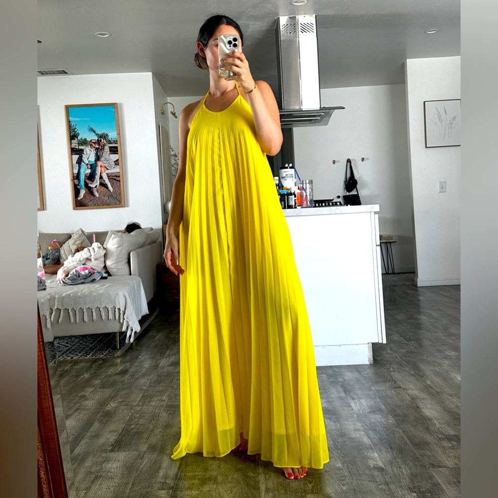 Canary Yellow Maxi Dress